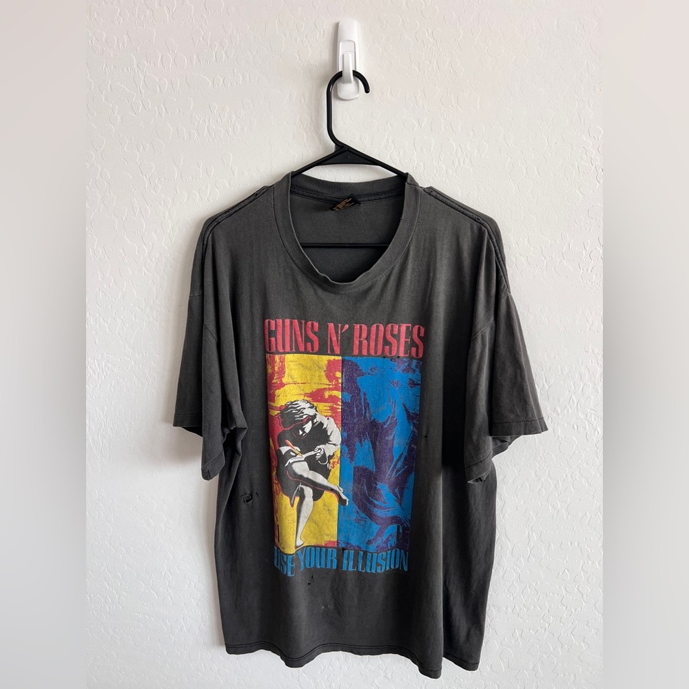 *RARE* Vintage Guns N’ Roses GNR Use Your Illusion Tour Shirt Brockum Tag XL